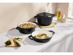 Premium-Gusseisentopf-Set, Ø 23 cm (1,9 l / 2,9 l / 4,2 l)