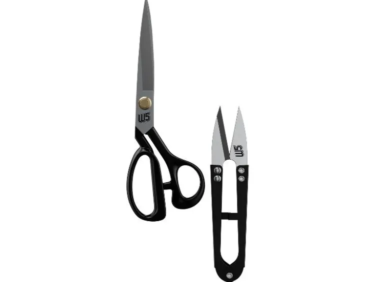 Premium Schneiderschere und Garnfadenschneider / Zackenschere und Garnschneider