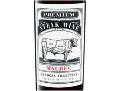 Premium Steak Wine Malbec Mendoza Argentinien trocken, Rotwein 2023