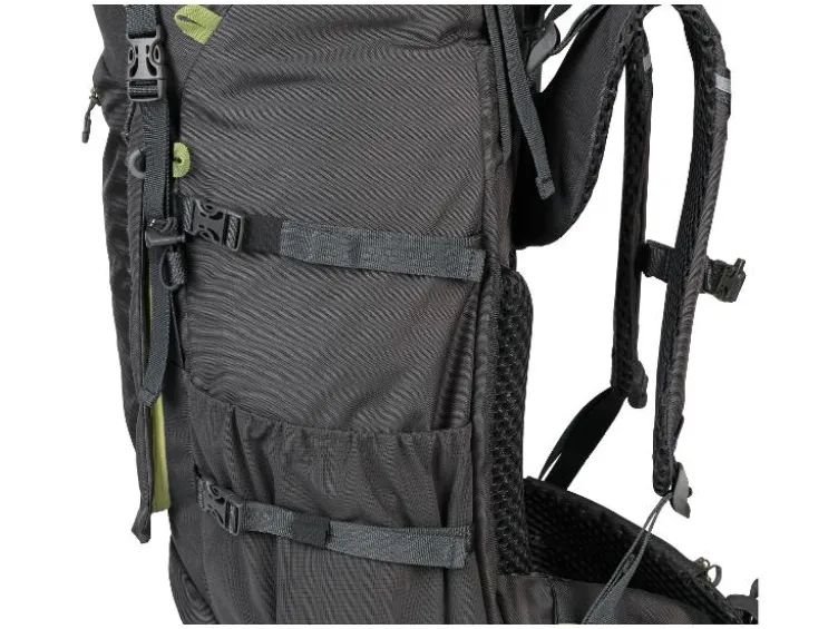 Premium-Trekking-Rucksack, mit Lageverstellriemen und Rückenlängenanpassung