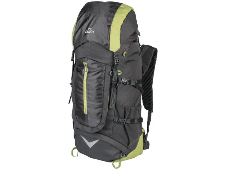 Premium-Trekking-Rucksack, mit Lageverstellriemen und Rückenlängenanpassung