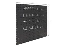 ProLine Lochwand-Set 49 tlg., B 183 X T 1,3 X H 61cm