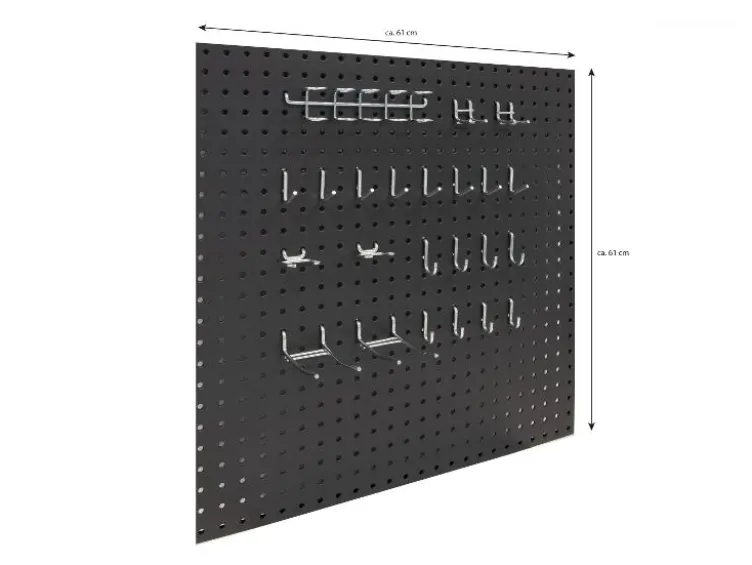 ProLine Lochwand-Set 49 tlg., B 183 X T 1,3 X H 61cm