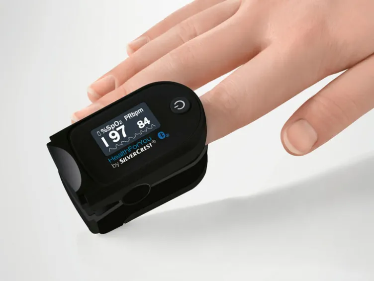 Pulsoximeter »SPO 55«, mit HealthForYou- App