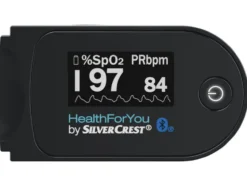 Pulsoximeter »SPO 55«, mit HealthForYou- App