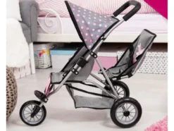 Puppen Zwillings-Jogger »Duo«, mit Sonnendach