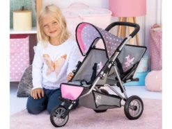 Puppen Zwillings-Jogger »Duo«, mit Sonnendach