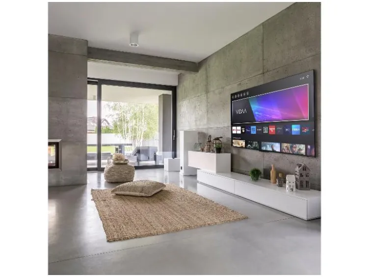 QV1563DDW QLED Smart TV VIDAA 4K Fernseher Dolby Vision HDR, Triple-Tuner