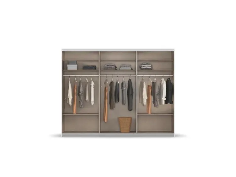 rauch ORANGE KULMBACH Schwebetürenschrank 3-trg., alpinweiß