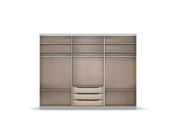 rauch ORANGE KULMBACH Schwebetürenschrank 3-trg., alpinweiß