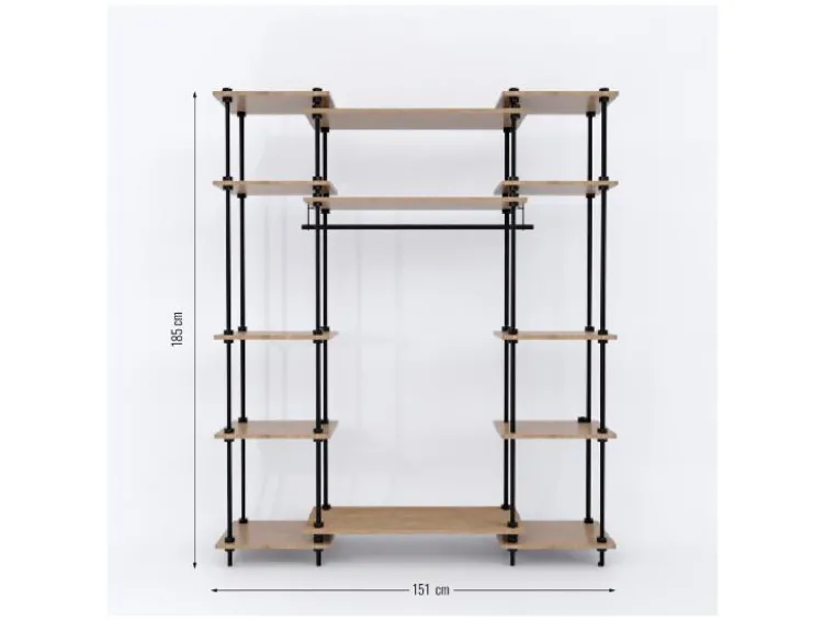 Regalsystem Kleiderschrank »DECO«