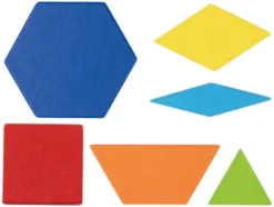 Regenbogen-Stapelwürfel / Regenbogen-Legespiel / Regenbogen-Stecktürme / Mosaik-Spiel