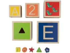 Regenbogen-Stapelwürfel / Regenbogen-Legespiel / Regenbogen-Stecktürme / Mosaik-Spiel