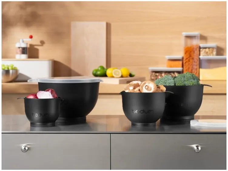 Rührschüssel-Set doppelwandig Bistro, 4-teilig