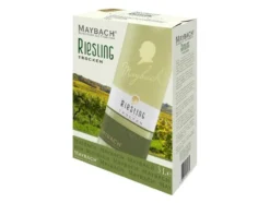 Riesling QbA 3-l-Bag-in-Box trocken, Weißwein 2025