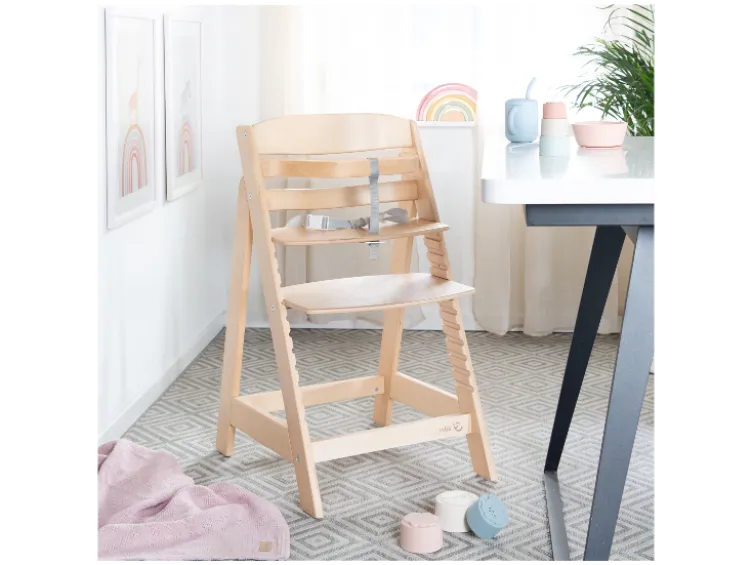 roba Hochstuhl »Sit Up«, Treppenhochstuhl aus Holz