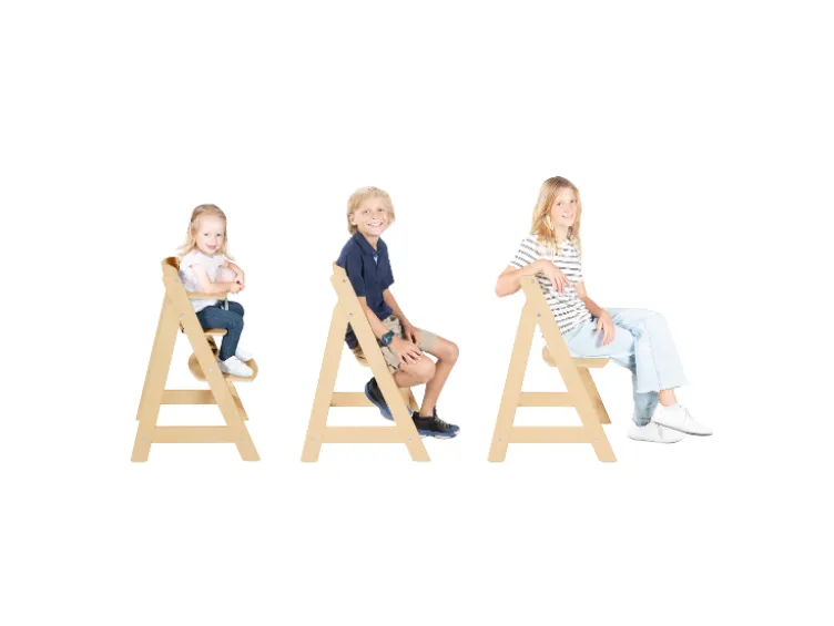 roba Hochstuhl »Sit Up«, Treppenhochstuhl aus Holz
