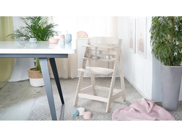 roba Hochstuhl »Sit Up«, Treppenhochstuhl aus Holz