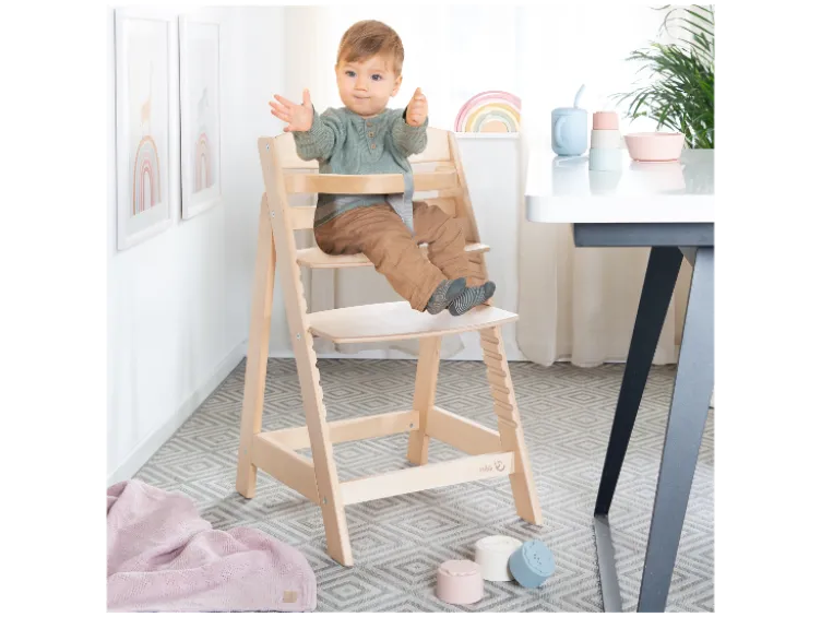 roba Hochstuhl »Sit Up«, Treppenhochstuhl aus Holz
