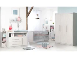 roba Kinderzimmerset »Maren 2« - Bett, Wickelkommode, Schrank