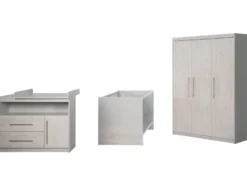 roba Kinderzimmerset »Maren 2« - Bett, Wickelkommode, Schrank