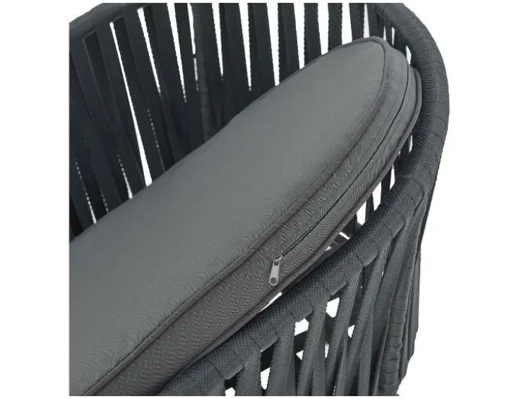 Rope Stühle 2er Set mit Sitz- und Rücken