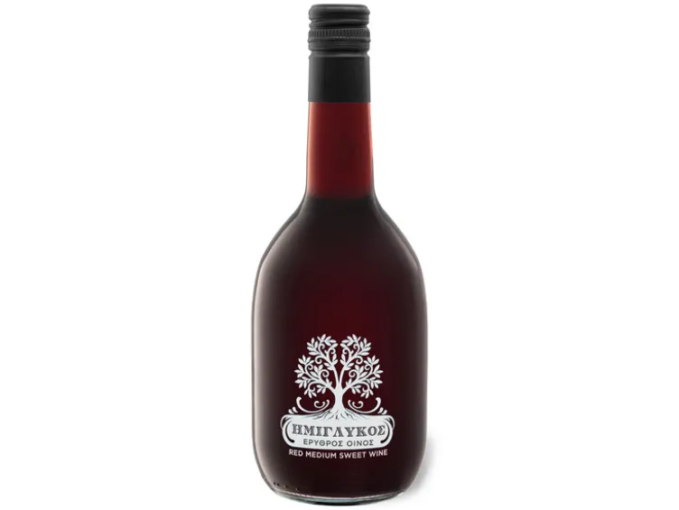 Rotwein lieblich 0,5-l, Rotwein