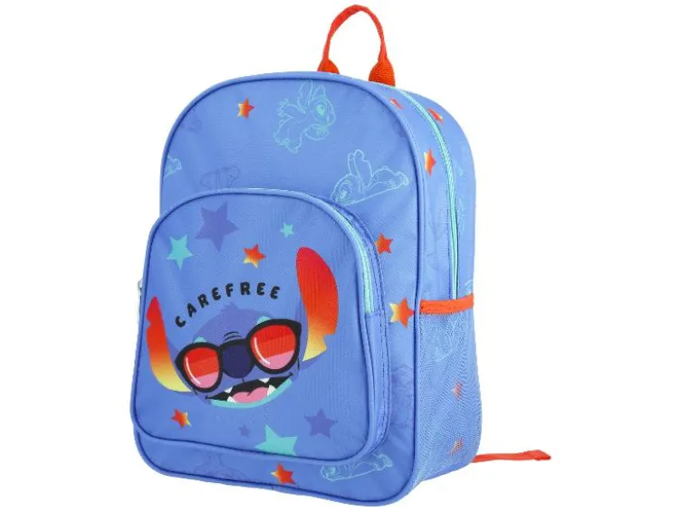 Rucksack mit Turnbeutel und Federmäppchen »Vaiana / Spiderman / Stitch«