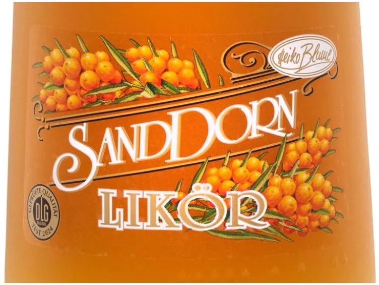 Sanddornlikör 15% Vol