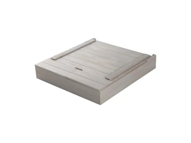 Sandkasten mit Deckel, Tafel und Haken