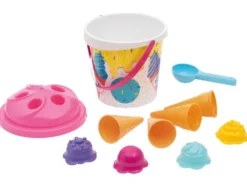 Sandspielzeug mit Eimer / Lastwagen / Gießkanne / Eiscreme