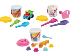 Sandspielzeug mit Eimer / Lastwagen / Gießkanne / Eiscreme
