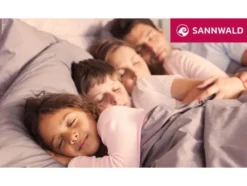 Sannwald Premium Daunen-Kassettenbettdecke medium