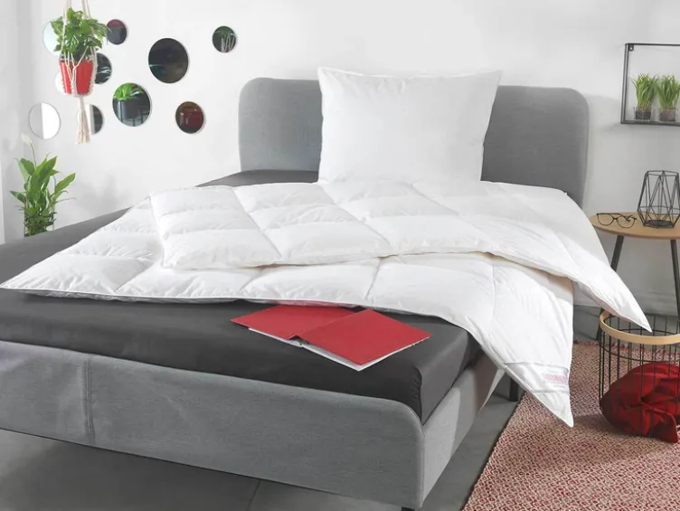 Sannwald Premium Daunen-Kassettenbettdecke medium