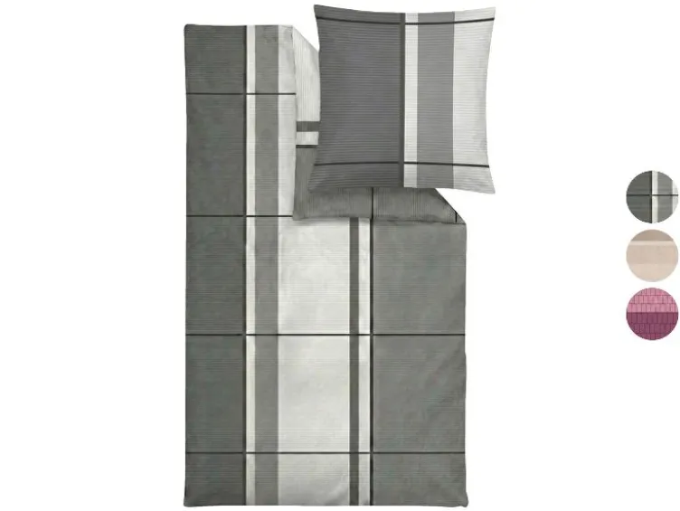 Satin Bettwäsche, 155 x 220 cm