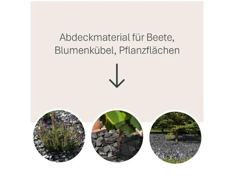 Schiefer Ziersplitt