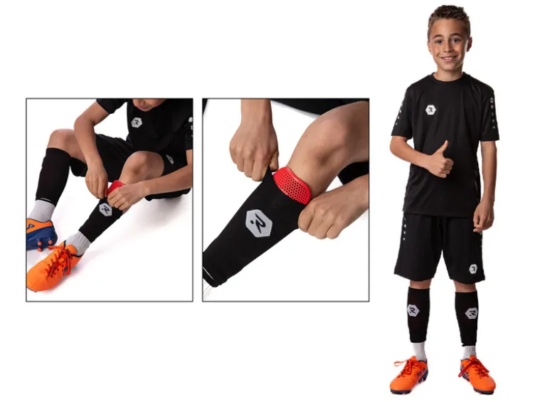 Schienbeinschoner inkl. Tube-Socks, leicht, atmungsaktiv und maximaler Schutz