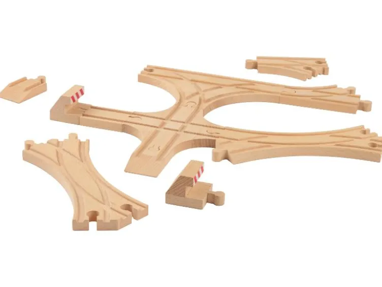 Schienen-Set, 16-teilig / Weichen-Set, 11-teilig
