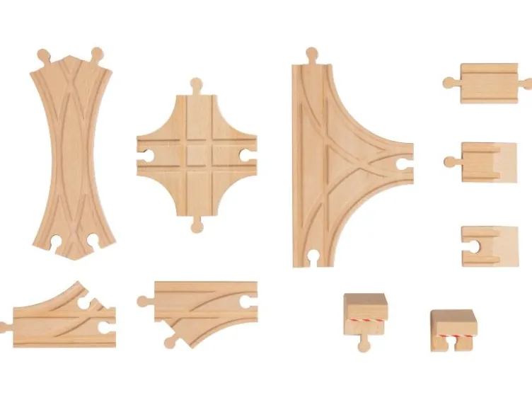 Schienen-Set, 16-teilig / Weichen-Set, 11-teilig
