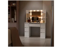 Schminktisch »Malia«, mit LED-Lampen