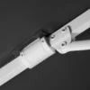 Schneider Ampelschirm »RHODOS TWIST BIANCO«, 300 x 300 cm, mit Plattenständer, imprägniert