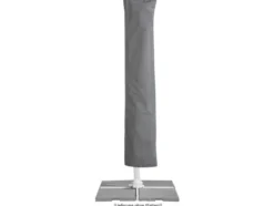 Schneider Ampelschirm »RHODOS TWIST BIANCO«, 300 x 300 cm, mit Plattenständer, imprägniert