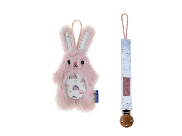 Schnullerkette und Schnuffeltuch