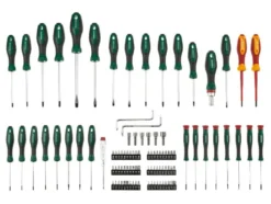 Schraubendreher- und Bit-Set, 101-teilig