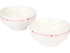 Schüssel / Tassen / Teller 2er Set, Emily in Paris