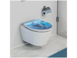 Schütte WC-Sitz High Gloss mit Absenkautomatik und Schnellverschluss