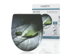 Schütte WC-Sitz High Gloss mit Absenkautomatik und Schnellverschluss