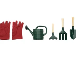 Schubkarre mit Gartenwerkzeug, 7-teilig