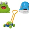 Seifenblasenmaschine Frosch / Delfin / Rasenmäher