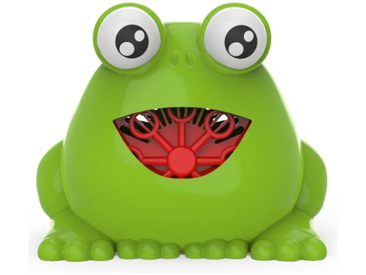 Seifenblasenmaschine Frosch / Delfin / Rasenmäher